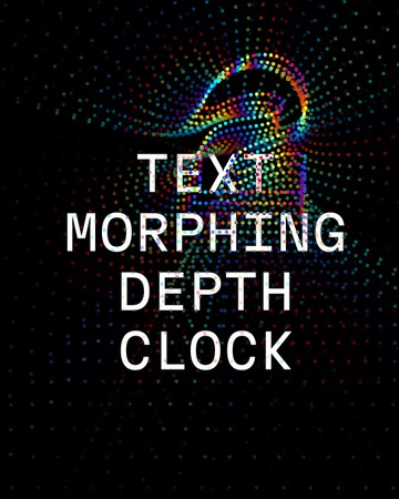 text-morphing-depth-clock